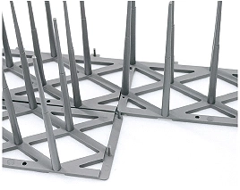 止め具 CⅠ型用（着脱式）設置イメージ